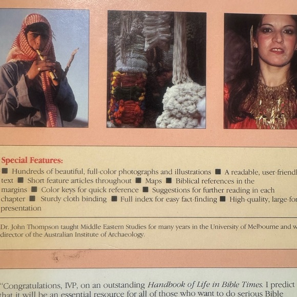 Handbook of Life in Bible times by J. A. Thompson (Library Copy) - Picture 3 of 12